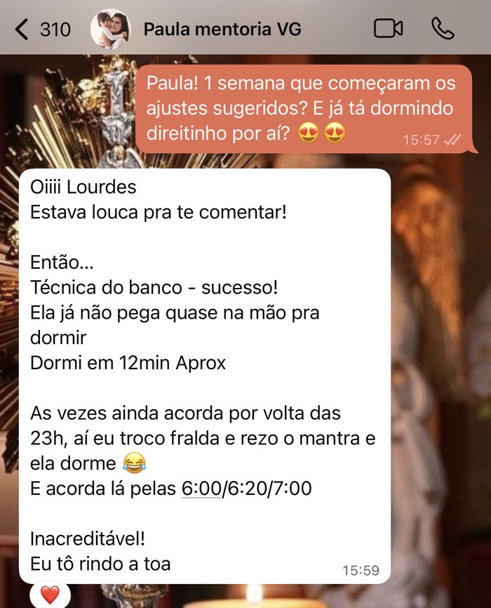 Depoimento real sobre feedback da mentoria