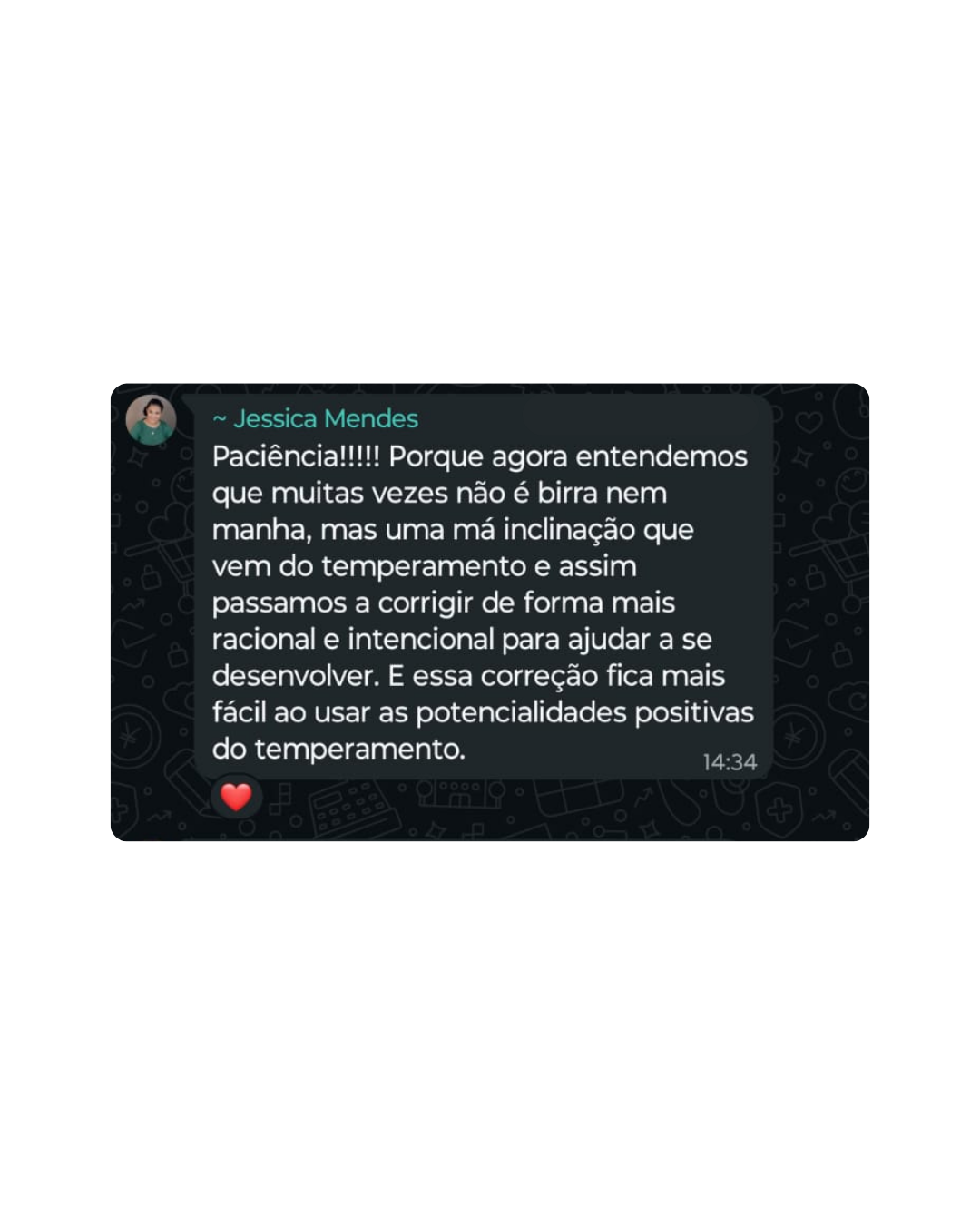 Depoimento Jéssica Mendes