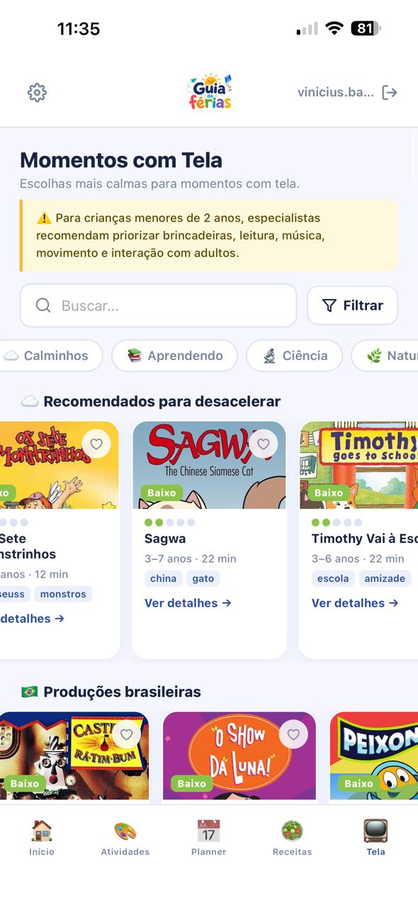 Tela Desenhos