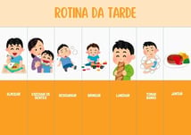 Rotina da tarde